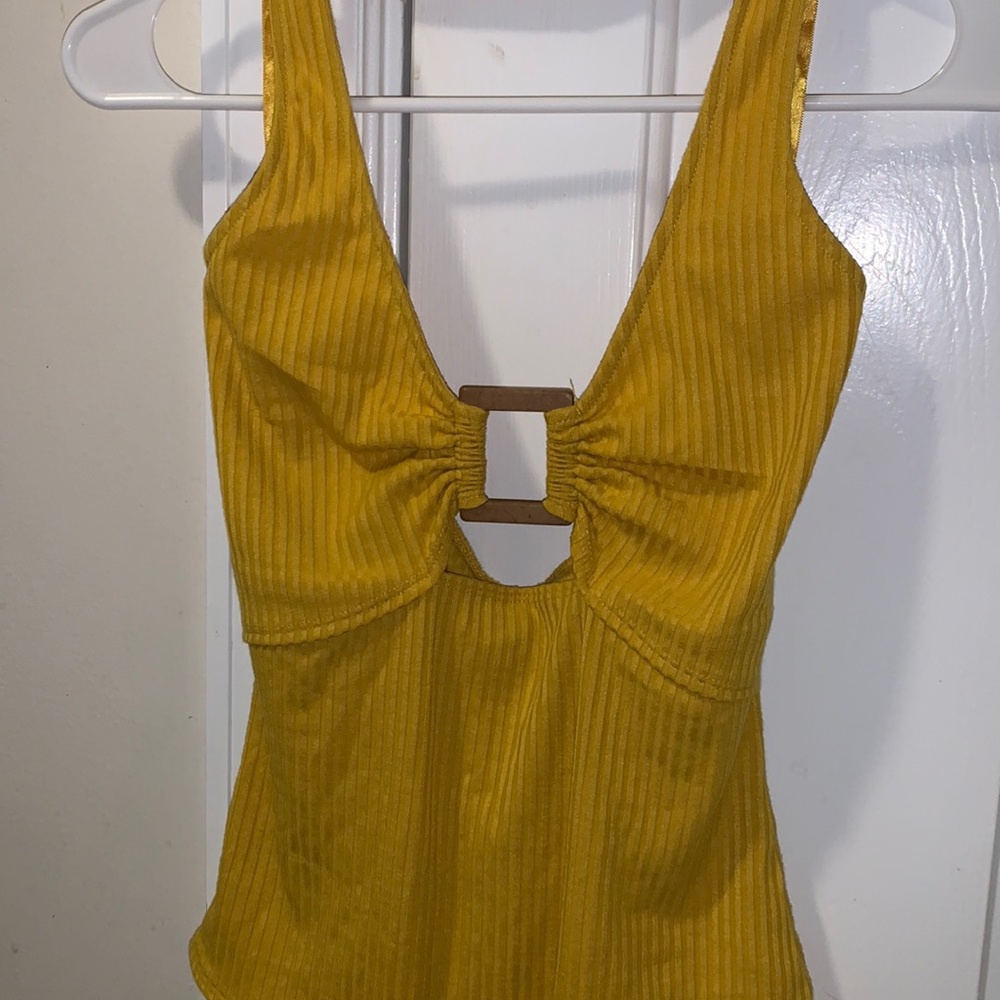 Wild Fable halter neck square ring bodysuit